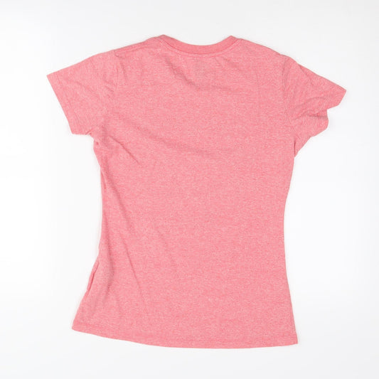 Womens UK Size M Dickies Pink Basic T-Shirt
