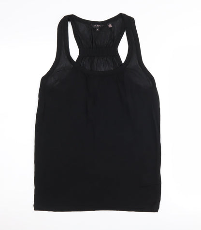 Womens UK Size 12 Ted Baker Black Basic Tank