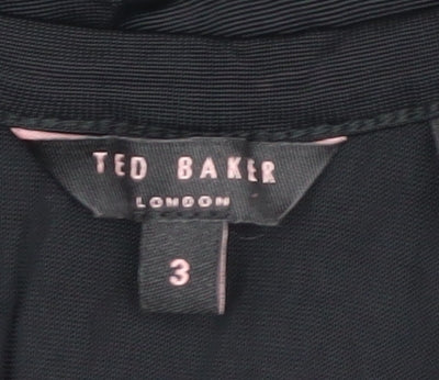 Womens UK Size 12 Ted Baker Black Basic Tank