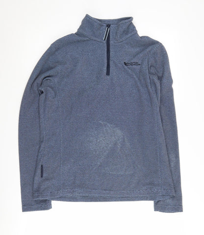 Womens UK Size 12 Mountain Warehouse Blue Pullover Sweatshirt