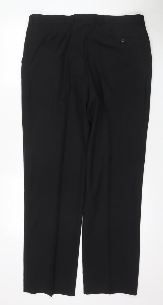 Marks & Spencer Men's Black Dress Pants Size L