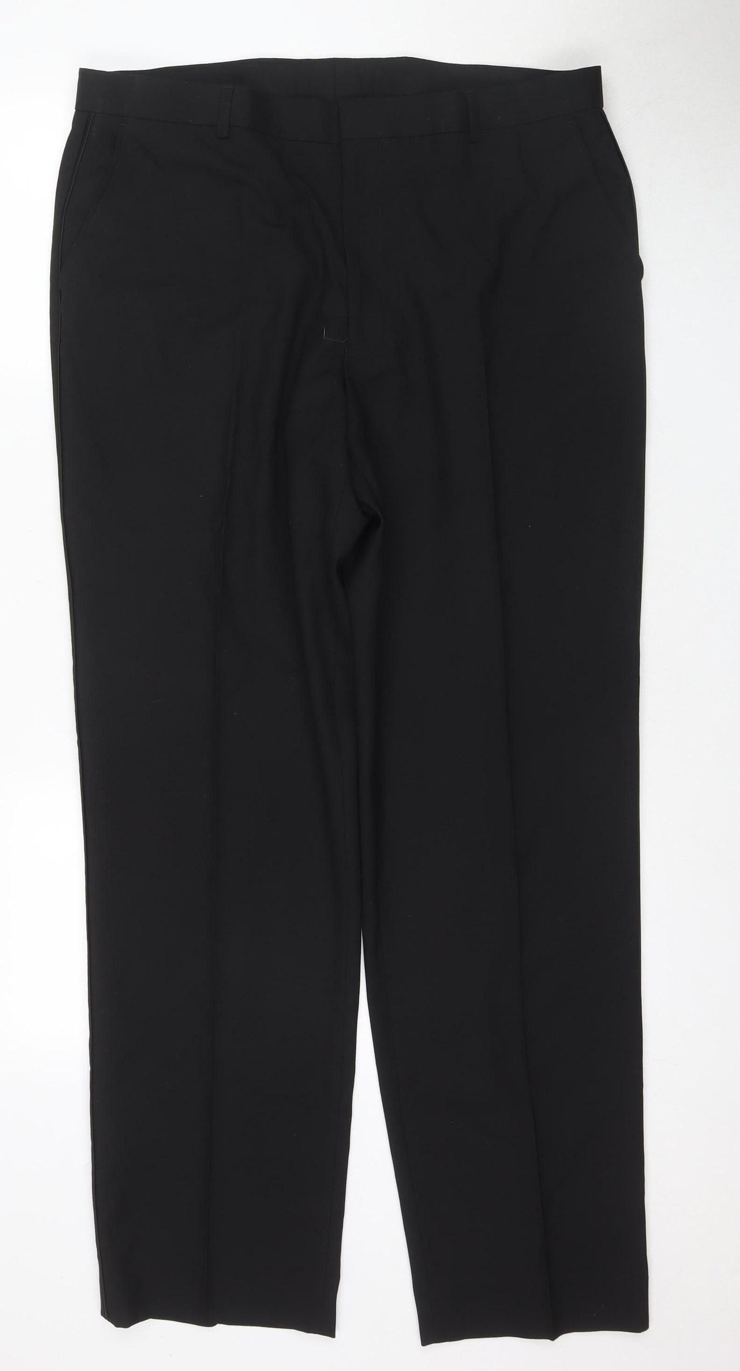 Marks & Spencer Men's Black Dress Pants Size L