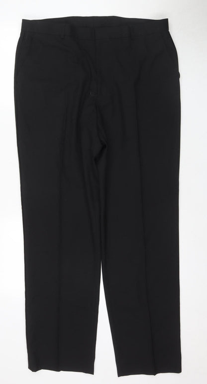 Marks & Spencer Men's Black Dress Pants Size L