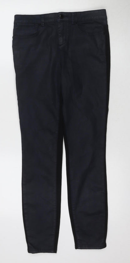 Womens UK Size 10 Karen Millen Slim Fit Jegging Black Trousers