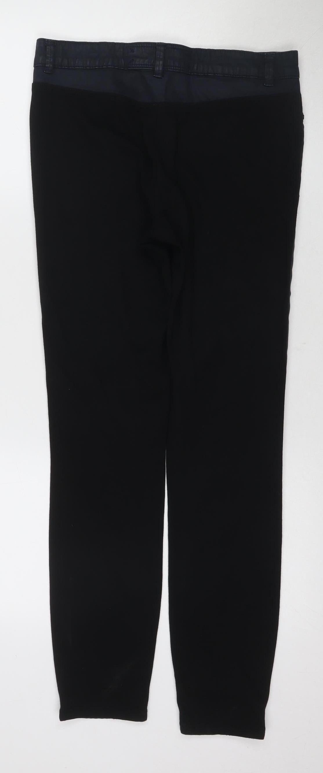 Womens UK Size 10 Karen Millen Slim Fit Jegging Black Trousers