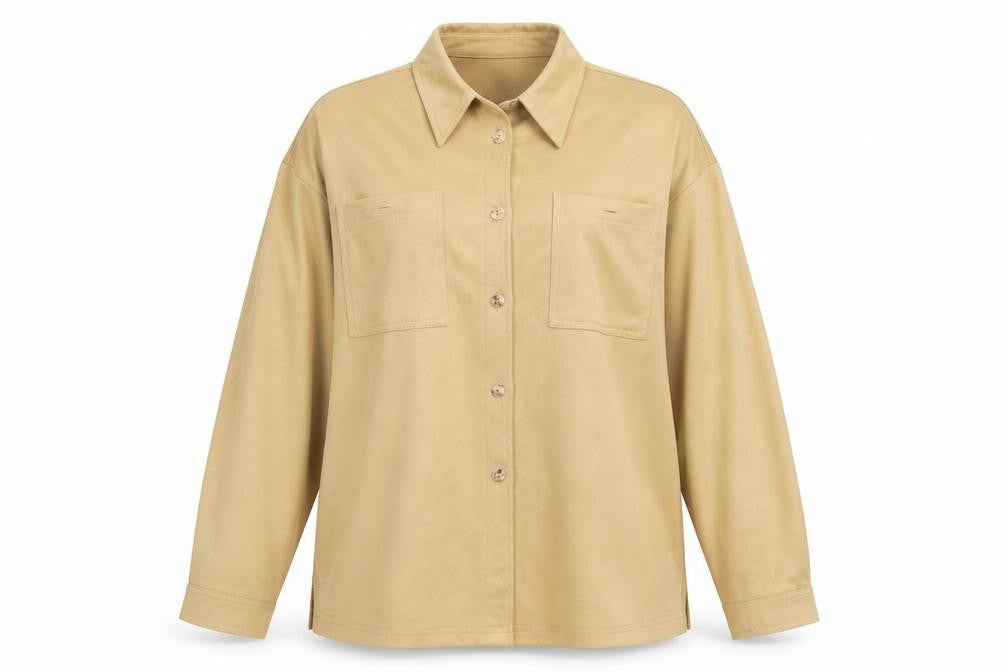 Womens UK Size 12 Wallis Beige  Button-Up