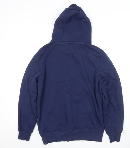 Mens UK Size XS NFL Blue Pullover Hoodie