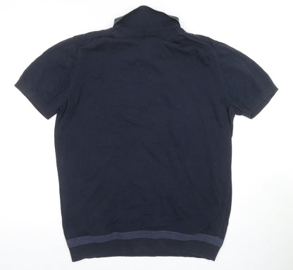 Maison du Polo Blue Men's Polo Shirt L, Casual Classic