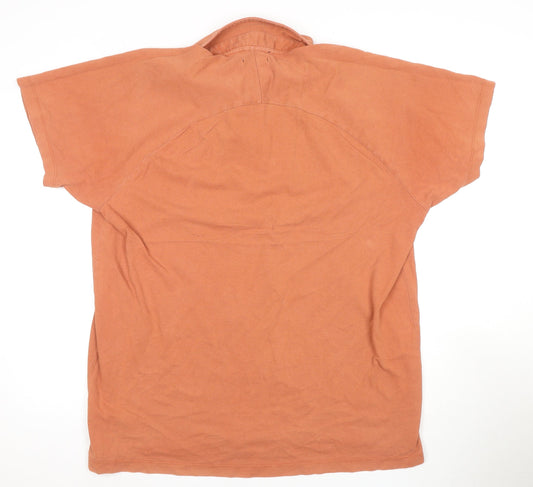 French Connection Men's Orange 2XL Polo Shirt