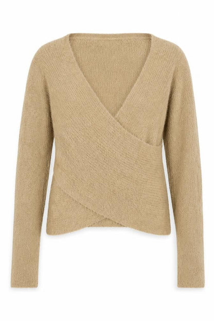 Womens UK Size S VILA Beige Pullover Jumper