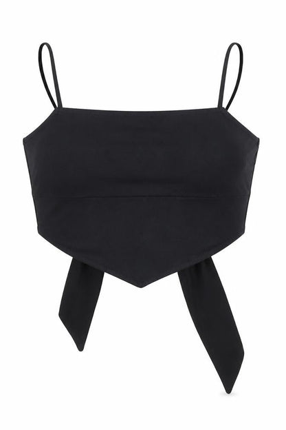 Womens UK Size 4 ASOS DESIGN Black Camisole Tank