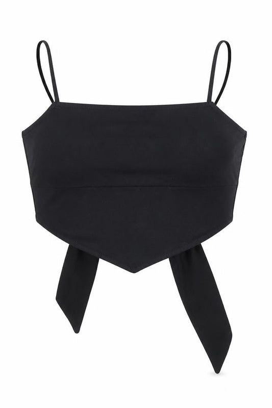 Womens UK Size 4 ASOS DESIGN Black Camisole Tank