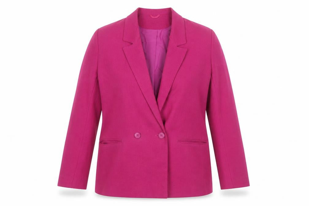 Womens UK Size 12 Richards Regular Pink Suit Jacket