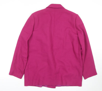Womens UK Size 12 Richards Regular Pink Suit Jacket
