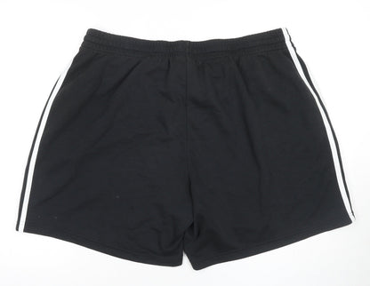Adidas Men's Black Athletic Shorts 2XL