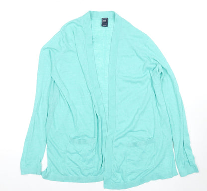 GAP Women's Green Cardigan - L, Lightweight, Casual