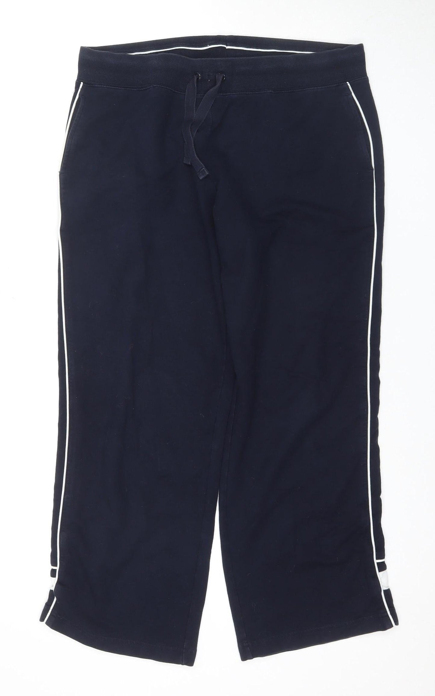 Marks and Spencer Women's Blue Track Pants Size 16