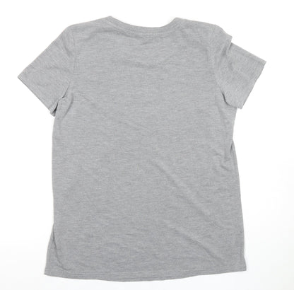Womens UK Size 10 NEXT Grey  T-Shirt
