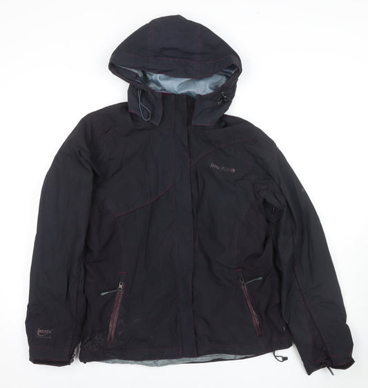 Womens UK Size 12 Regatta Black Rain Coat