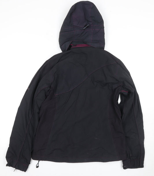 Womens UK Size 12 Regatta Black Rain Coat