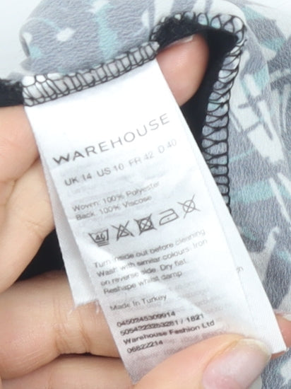 Womens UK Size 14 Warehouse Multicoloured  Tank