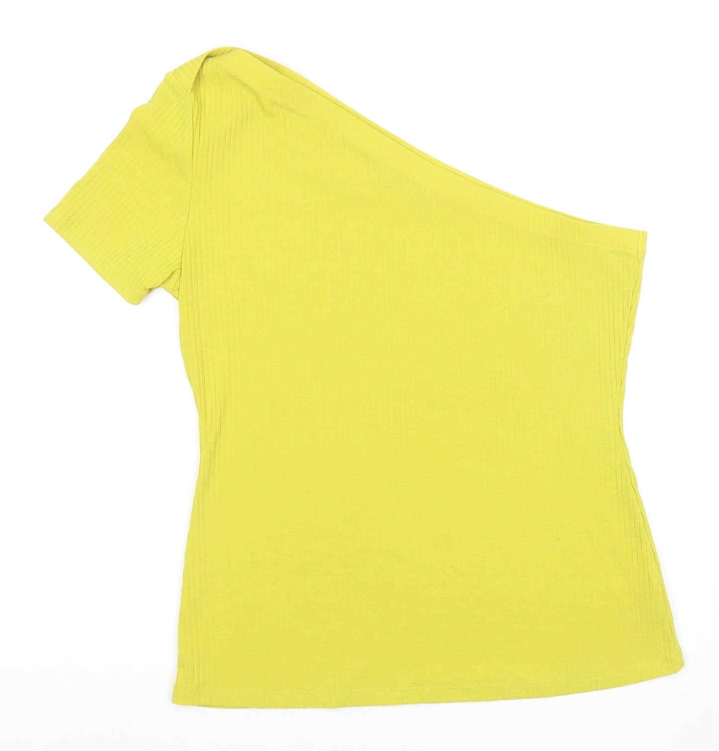 Womens UK Size 14 NEXT Yellow Basic T-Shirt