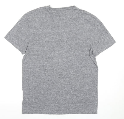 Mens UK Size S Banana Republic Grey  T-Shirt