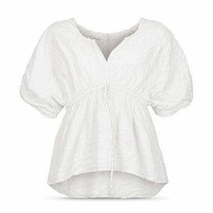 Womens UK Size 12 ASOS White Tunic Blouse