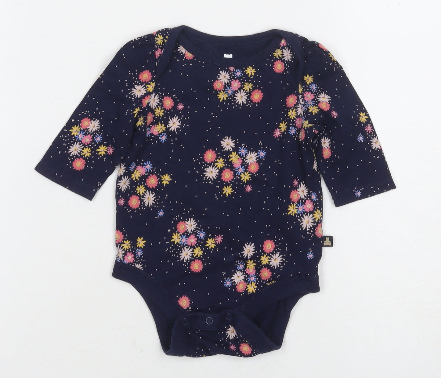 Baby Gap Unisex Floral Babygrow 0-3 Months Multicoloured