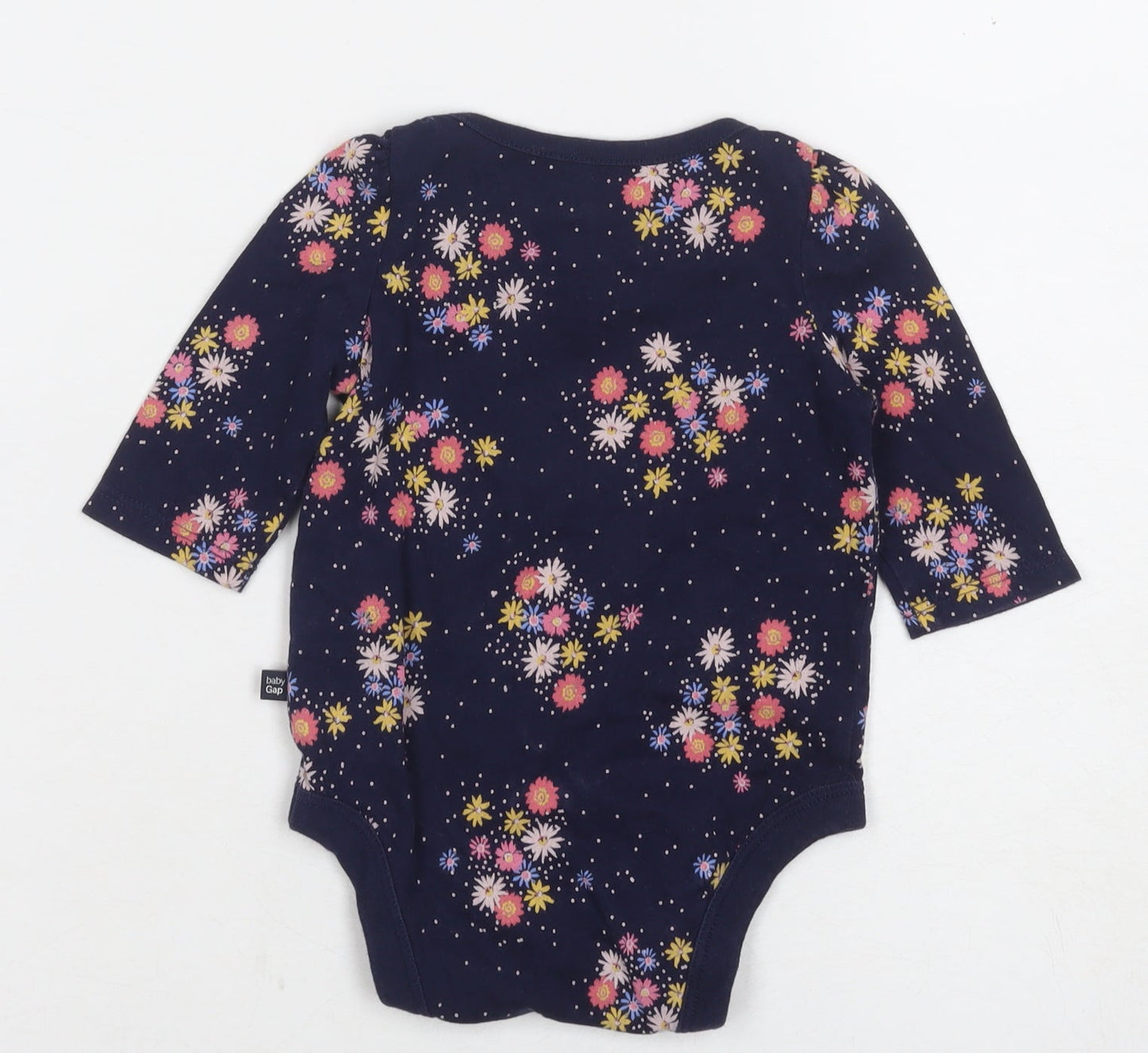 Baby Gap Unisex Floral Babygrow 0-3 Months Multicoloured