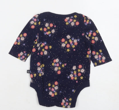 Baby Gap Unisex Floral Babygrow 0-3 Months Multicoloured