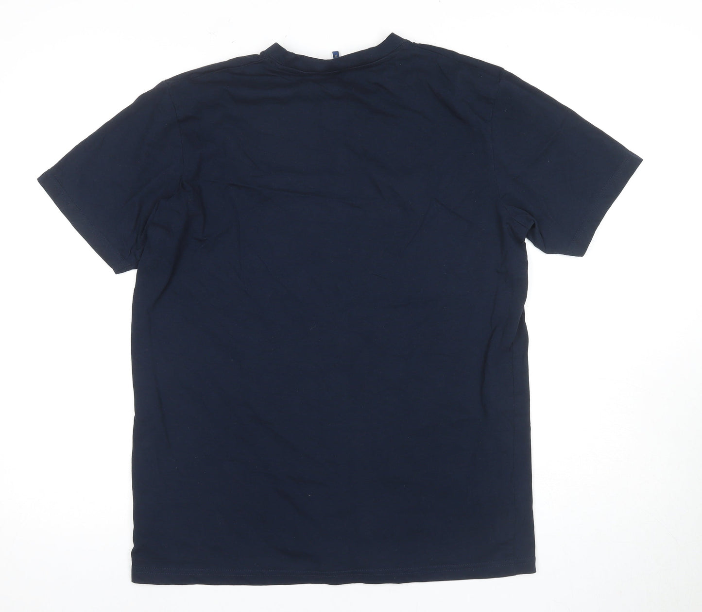 Mens UK Size M Cotton Traders Blue  T-Shirt