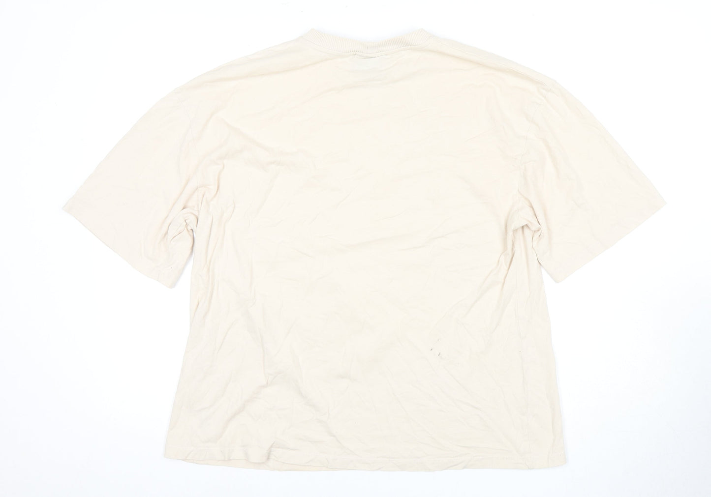 Mens UK Size M COLLUSION Beige  T-Shirt