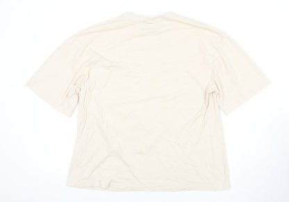 Mens UK Size M COLLUSION Beige  T-Shirt