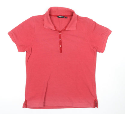 Womens UK Size S Rohan Red  Polo