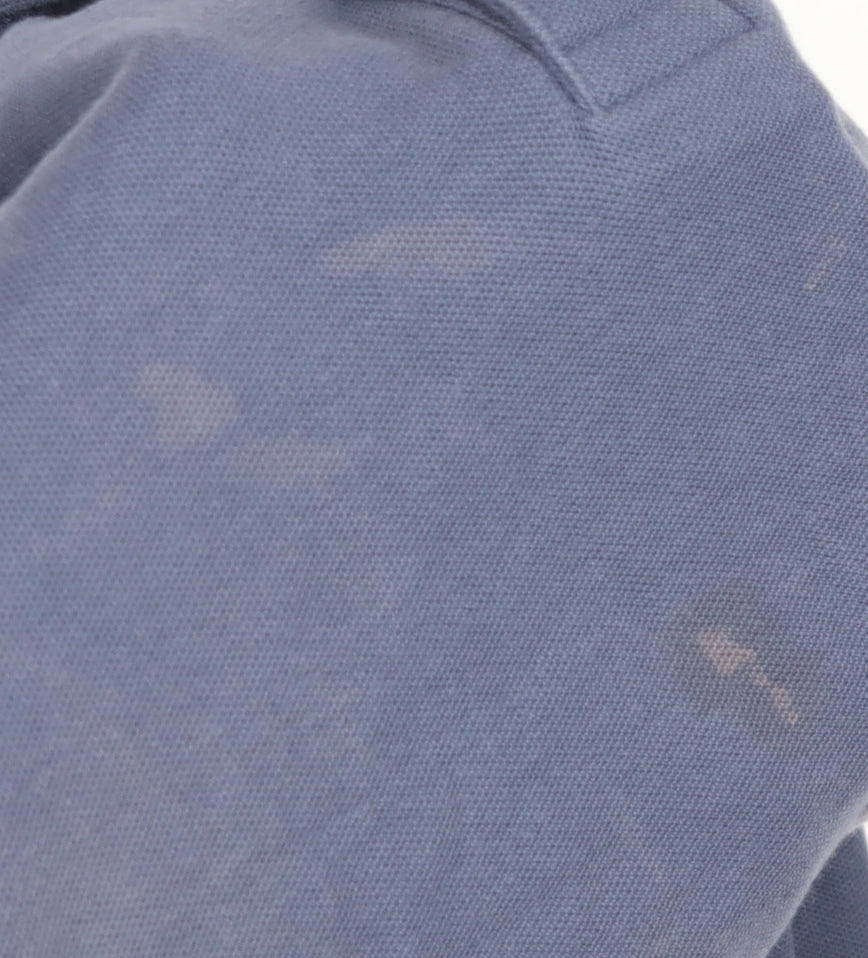 Maine New England Men's Blue Polo Shirt Large Casual