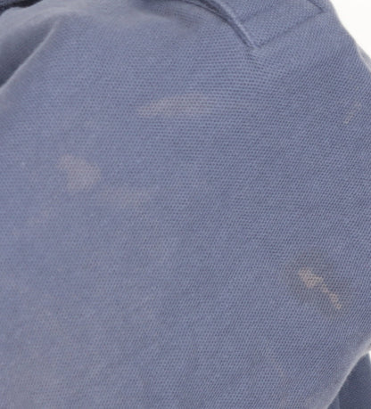 Maine New England Men's Blue Polo Shirt Large Casual