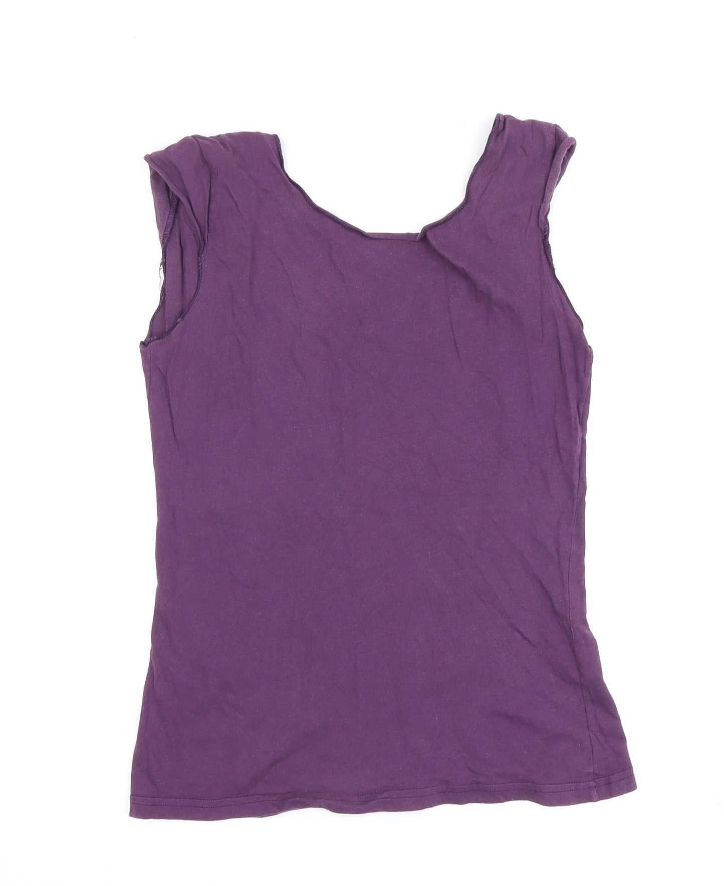Womens UK Size S American Apparel Purple Basic Tank