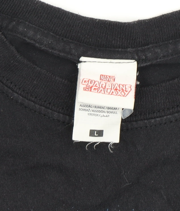 Marvel Guardians of the Galaxy Men's Black T-Shirt L