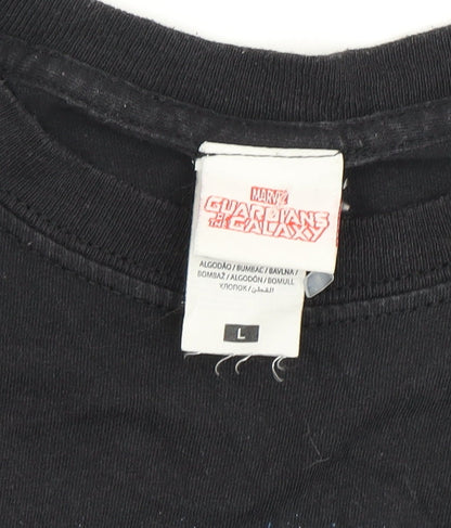 Marvel Guardians of the Galaxy Men's Black T-Shirt L