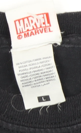 Marvel Guardians of the Galaxy Men's Black T-Shirt L