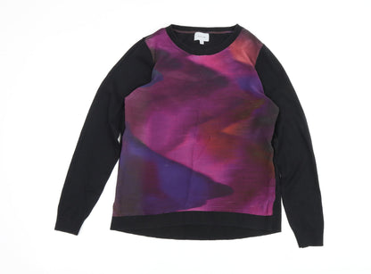 Womens UK Size S Jigsaw Multicoloured Basic T-Shirt