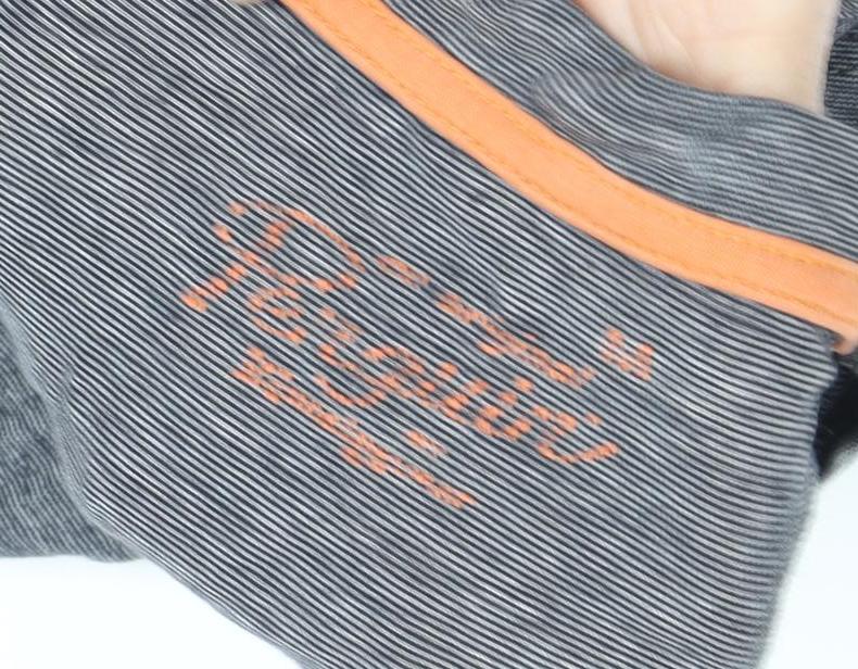 Original Penguin Men's Grey V-Neck T-Shirt M