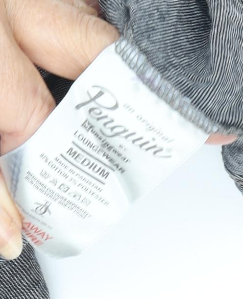 Original Penguin Men's Grey V-Neck T-Shirt M