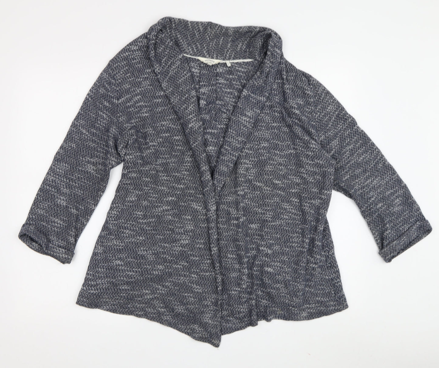 FatFace Women's Blue Knitted Open Cardigan - Size 12