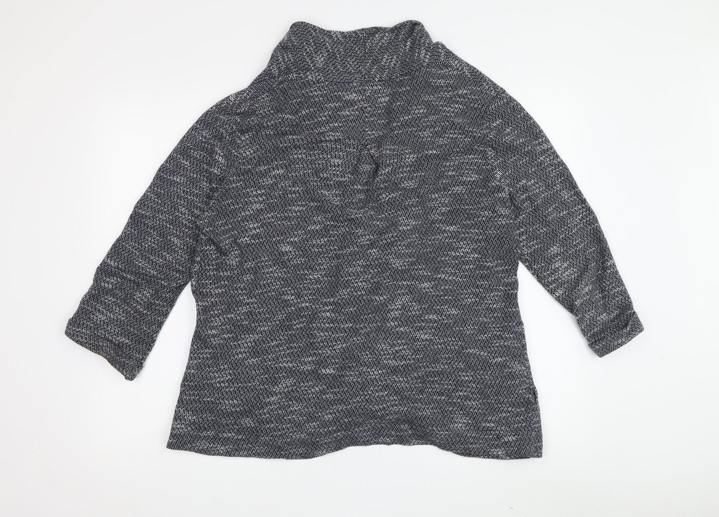 FatFace Women's Blue Knitted Open Cardigan - Size 12