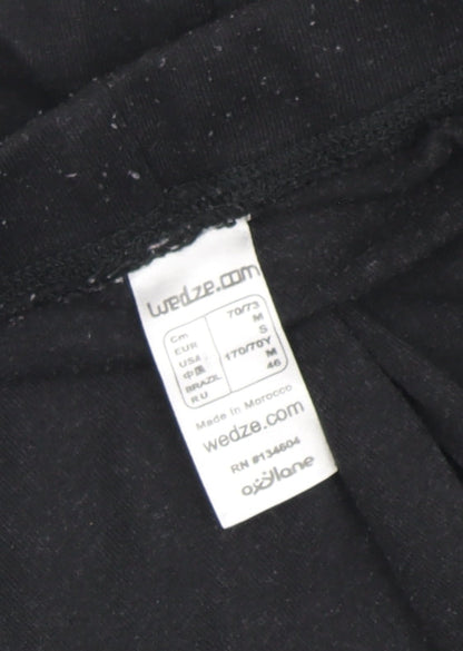 Wedze Women's Black Ankle Leggings Size 12