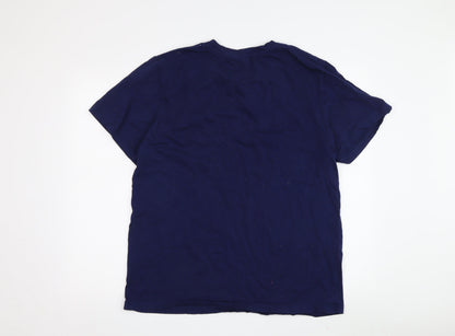Mens UK Size XL ASOS DESIGN Blue  T-Shirt
