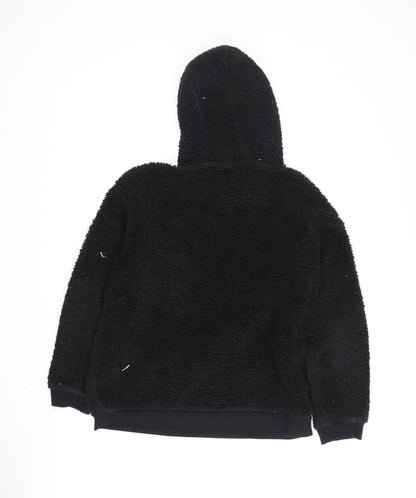 Pokémon Girls Black Fleece Pikachu Hoodie 13-14 Years
