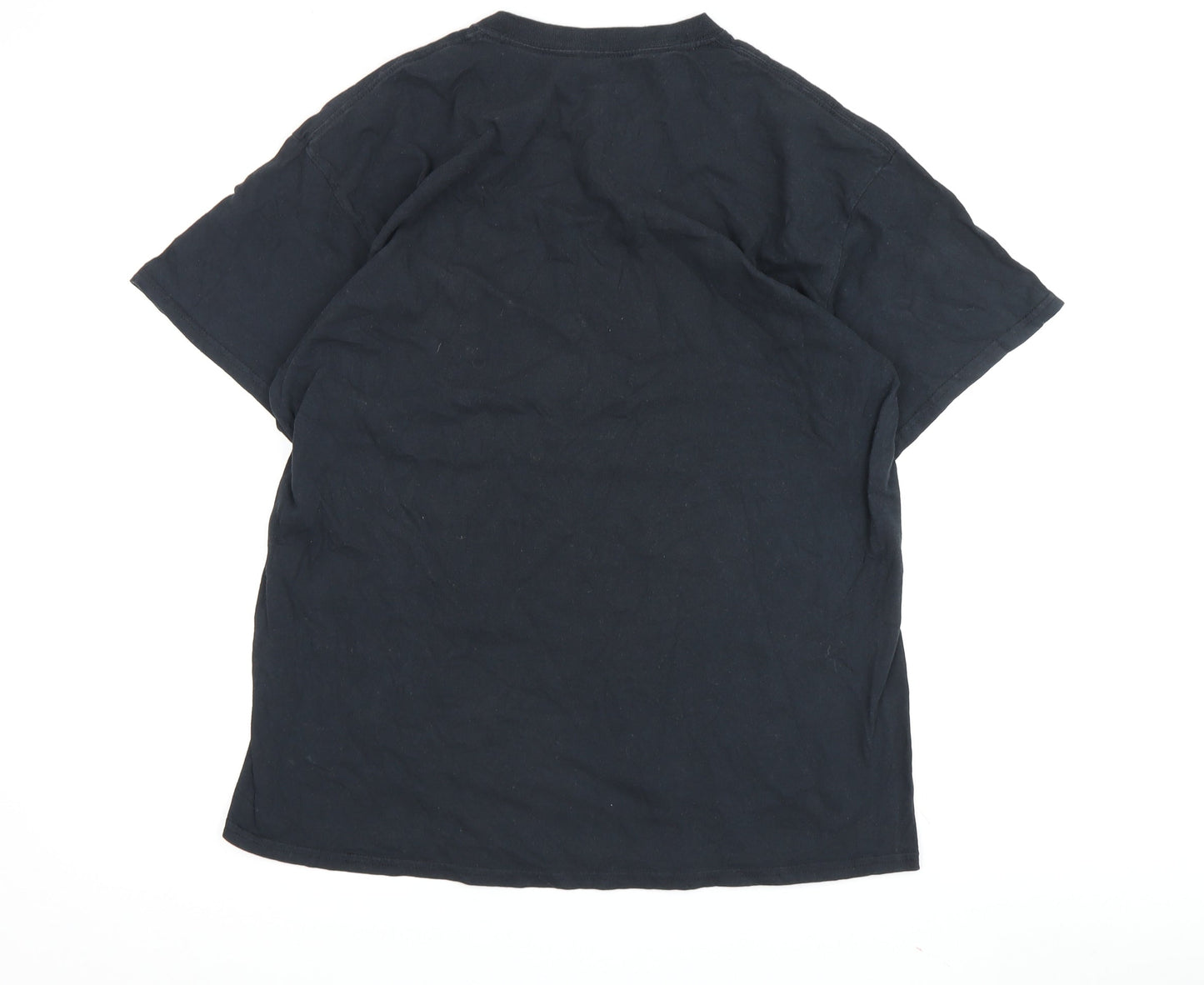 Urban Outfitters Black Cityscape T-Shirt - S, Oversized Fit